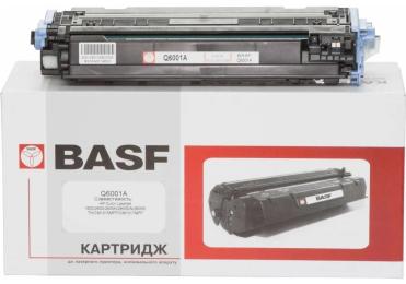 Картридж для принтера BASF для HP CLJ 1600/2600/2605 аналог Q6001A Cyan (KT-Q6001A)