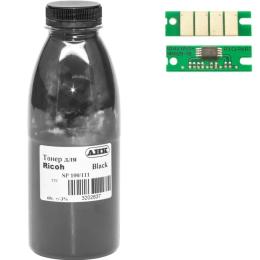 Принтерний тонер AHK Ricoh Aficio SP111 60г + chip Black (3202555)