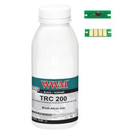 Принтерний тонер WWM Ricoh Aficio SP200, 90г + chip Black (TC-Ricoh-SP200-90-WWM)