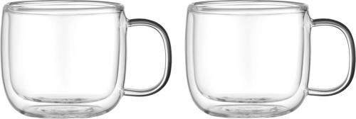 Набір чашок Ardesto BWH 450 мл 2 шт Transparent (AR2645BWH)