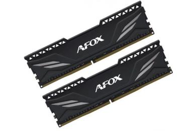 Оперативна память AFOX 32GB (2x16GB) DDR4 3200 MHz CL16 (AFLD432PH1CADB) Black