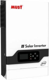 Сонячний інвертор MUST 6000W 48V 120A (PV18-6048 Pro II) White Black