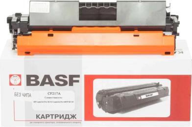 Картридж для принтера BASF для HP LJ Pro M102/M130 аналог CF217A without chip Black (KT-CF217A-WOC)