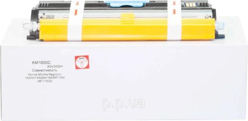 Картридж для принтера BASF для Konica Minolta MC 1600 аналог A0V30GH Cyan (KT-A0V30GH)