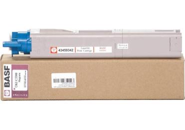 Картридж для принтера BASF для OKI C3300/3400 Magenta (B-43459342)