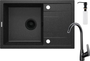 Кухонна мийка Deante Corio ZRCC2113 Graphite