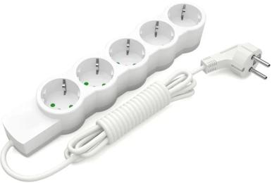 Мережевий фільтр Electrum C-ES-1542 White
