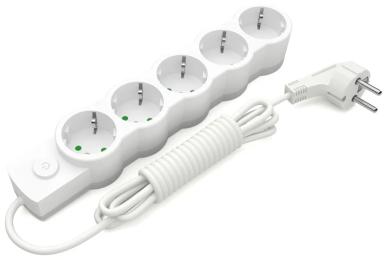 Мережевий фільтр Electrum C-ES-1547 White