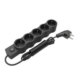 Мережевий фільтр Electrum C-ES-1549 Black