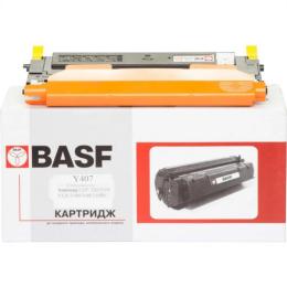 Картридж для принтера BASF для Samsung CLP-320/320N/325/CLX-3185 Yellow (KT-CLTY407S)