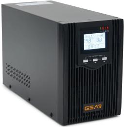 Джерело безперебійного живлення Gear 2000VA/1600W LCD (GU-2000PS)