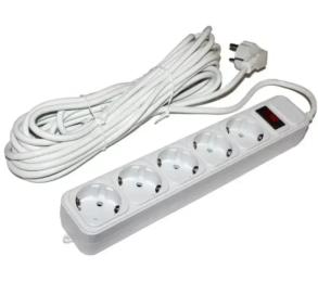 Мережевий фільтр GTL ES05K White 5 м (GTL-XH-ES05K-5W)
