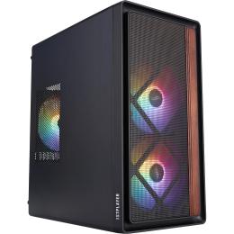 Корпус для ПК 1STPLAYER WD1-BK-3F1 Black