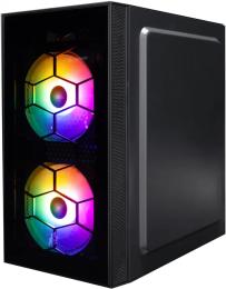 Корпус для ПК 1STPLAYER X1-3F1 600W Black (X1-3F1-BK&amp;PS-600FK)