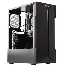 Корпус для ПК GTL GTL1806-GS600 Black БЖ GS600W