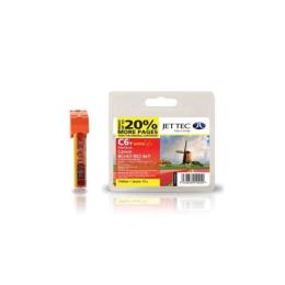 Картридж для принтера Jet Tec CANON BCI-3/BCI-6 Yellow (110C000604)