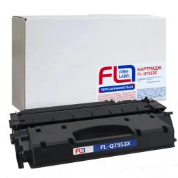 Картридж для принтера FREE Label HP 53X (Q7553X) (FL-Q7553X)