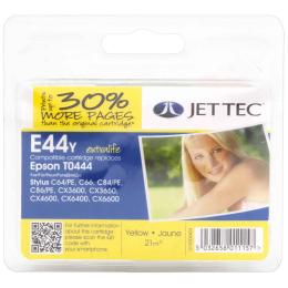 Картридж для принтера Jet Tec Epson Stylus C64/C84 Yellow (110E004404)
