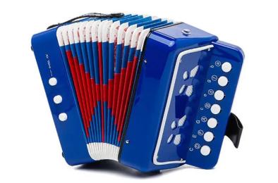 Іграшковий музичний інструмент Shantou Jinxing Plastics Co., LTD Гармошка 6429 Blue
