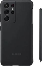Панель Samsung Silicone Cover with S Pen для Samsung Galaxy S21 Ultra Black (EF-PG99PTBEGRU)