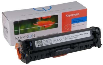 Картридж для принтера Makkon HP CLJP CF381A (312A) 2.7k Cyan (MN-HP-SF381A)