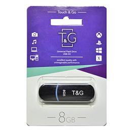 Флеш память T&amp;G 012 Jet series TG012-8GBBK Black 8 GB
