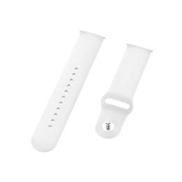 Ремінець для смарт-годинника BeCover для Xiaomi Amazfit Bip/Bip Lite/Bip S Lite/GTR 42mm/GTS/TicWatch S2/TicW White