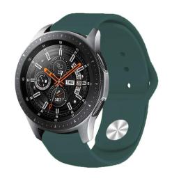 Ремінець для смарт-годинника BeCover для Samsung Galaxy Watch 42mm/Watch Active/Active 2 40/44mm/Watch 3 41mm Dark Green