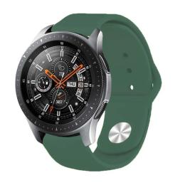 Ремінець для смарт-годинника BeCover для Samsung Galaxy Watch 42mm/Watch Active/Active 2 40/44mm/Watch 3 41mm Green
