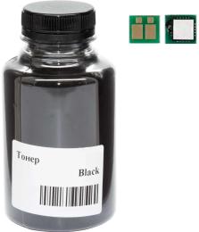 Принтерний тонер AHK Canon 054H MF641/643/645, LBP-621/623 100г 3.1K + chip Black (3203744)