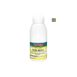 Принтерний тонер WWM Canon MF651/655/657, LBP631/633 35 г + chip Yellow (TC-Can067Y-35-WWM)