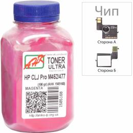 Принтерний тонер AHK HP CLJ Pro M377/M452/M477 + chip Magenta 60 г (3202786)