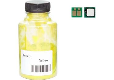 Принтерний тонер АНК Canon IR C3025/C3025i, С-EXV54 270г developer + chip Yellow (3204207)