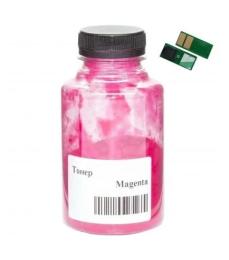 Принтерний тонер AHK Canon LBP-650/MF-730 70г 2.3K + chip Magenta (3203708)
