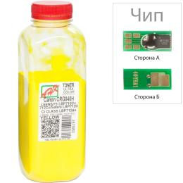 Принтерний тонер AHK Canon LBP-710/712, 180г + chip Yellow (1505201)