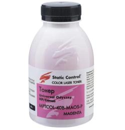 Принтерний тонер Static Control Odyssey 3 HP/Canon Universal 40 г Magenta (MPTCOL-40B-MAOS3-P)