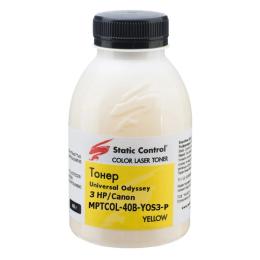Принтерний тонер Static Control Odyssey 3 HP/Canon Universal 40 г Yellow (MPTCOL-40B-YOS3-P)