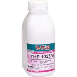Принтерний тонер WWM HP CLJ CP1025/Canon LBP 5050/7100 35г Magenta (HP1025M)