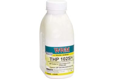 Принтерний тонер WWM HP CLJ CP1025/Canon LBP 5050/7100 35г Yellow (HP1025Y)