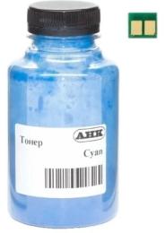 Принтерний тонер ANK HP CLJ Pro 3203/3303, W2221A chip 40г Cyan (50000772)