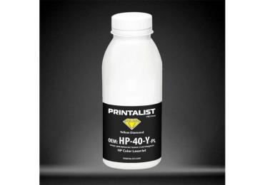 Принтерний тонер Printalist HP CLJ Universal 40г Yellow (HP-40-Y-PL)