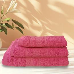 Рушник Versailles 70х140см бавовна/ПЕ Pink (VS-T26-7014)