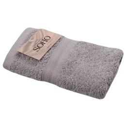 Рушник SOHO 30 * 50 бавовна 100% Abba Gray