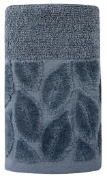 Рушник SOHO 30*50 бавовна 100% Leaves Navy
