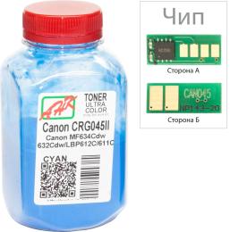 Принтерний тонер AHK Canon MF610/630 35г + chip Cyan (3203121)