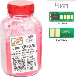 Принтерний тонер AHK Canon MF610/630 70г + chip Magenta (1505208)