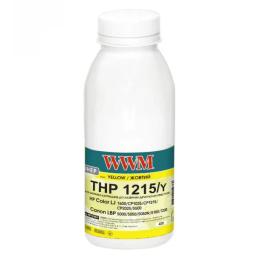 Принтерний тонер WWM HP CLJ CP1215/CP1515/CM1312 40г Yellow (HP1215Y)