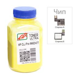 Принтерний тонер AHK HP CLJ Pro M452/477 + Apex chip 100г Yellow (3203130)