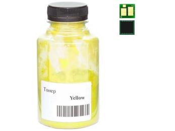 Принтерний тонер АНК HP CLJ Pro M454dn/479dw, HP 415A chip 60г Yellow (50000266)