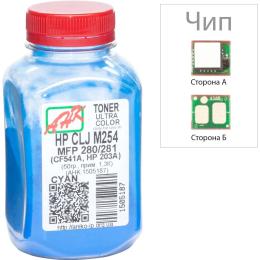 Принтерний тонер AHK HP Pro CLJ M452/477 60г + chip Cyan (3202784)